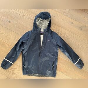 Kids' Torrentshell 3L Rain Jacket Navy, Size 12
